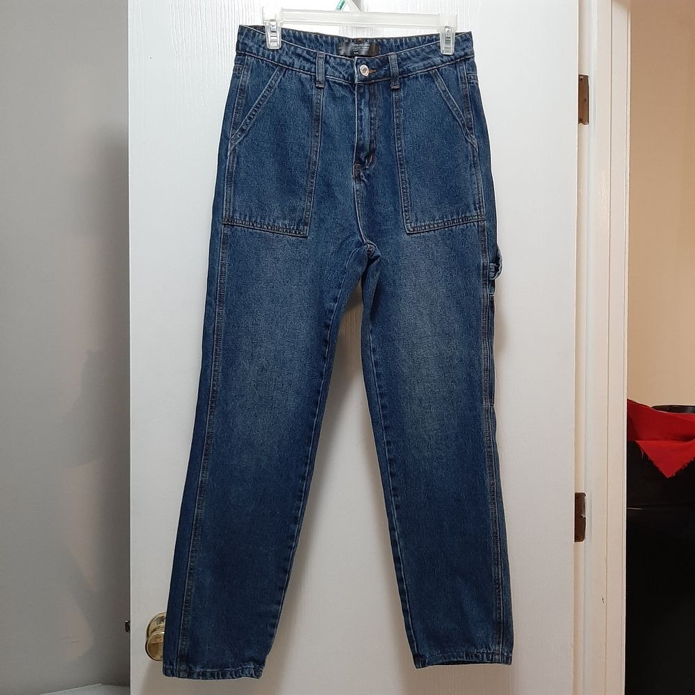 Monkey Ride Jeans Straight Leg Rodeo Carpenter Teens size 3